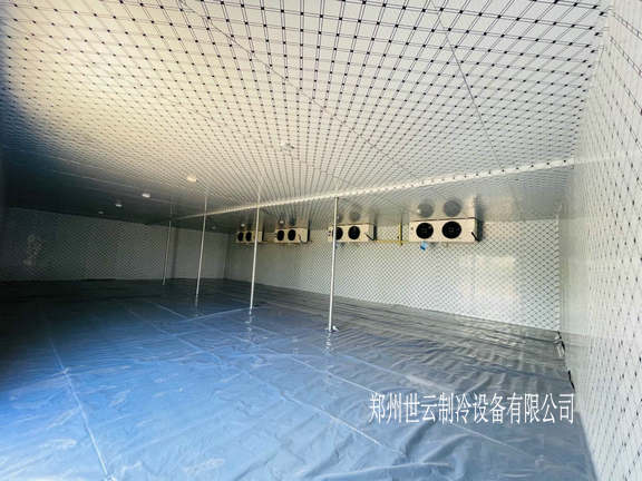 我公司承建濮陽市櫻桃園冷庫項目竣工！